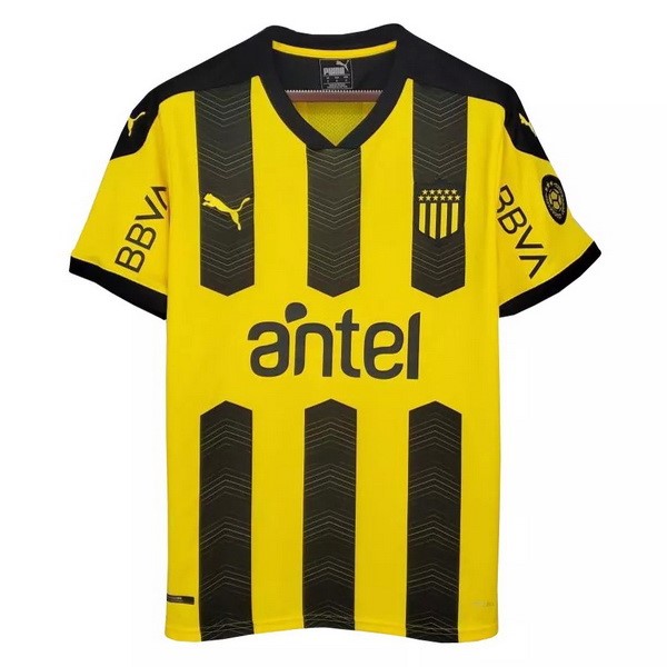 Tailandia Camiseta Penarol Replica Primera Ropa 2021/22 Negro Amarillo